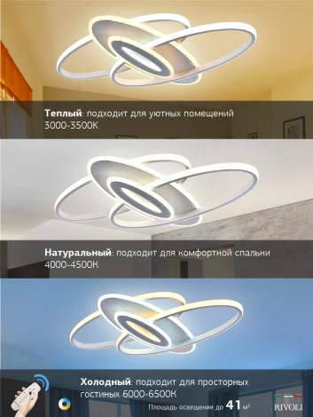 Потолочная люстра Rivoli Sara 6089-105