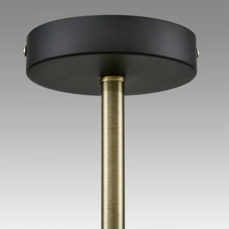 Потолочная люстра на штанге Lumion Erena 8062/4C черный/тонированный металл/стекло E27 4*60W 220V