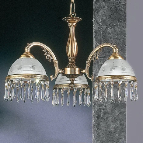 Подвесная люстра Reccagni Angelo 3831 L 3831/3 (220V, подвески, на цепи)