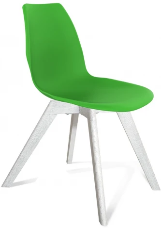 Стул SHT-ST29/S39 зеленый ral6018/белый патина серебро от фабрики Sheffilton