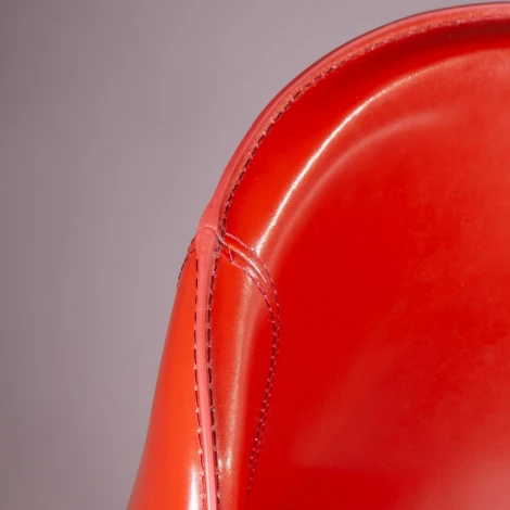Стул полубарный Albert, кожа ретро-красный Top Concept ALBERT 2000000000176