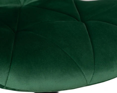 Набор 2 шт стул барный DOBRIN BARNY BLACK (зеленый велюр (MJ9-88))