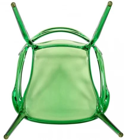 Стул Masters прозрачный зелёный Bradex Home FR 0865