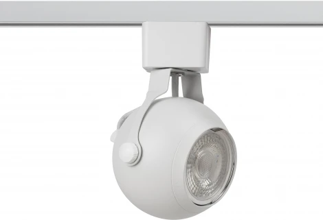Трековый светильник ЭРА TR35-GU10 WH (220V, шар)