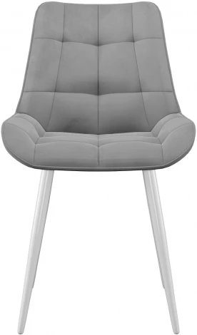 Стул DikLine 226 поворотный B22 GREY, ножки белые 00-00072873