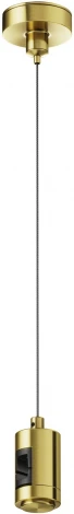 Подвес тросовый Hang одинарный Flarity латунь Maytoni Accessories for tracks Flarity TRA157SW-S1-BS (24V)