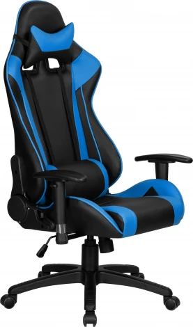 Кресло игровое DOBRIN BRIAN (черно-синее)