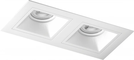 Встраиваемый светильник под LED модуль/ламп МR16 Lightstar Domino D5260606WMOD (220V)