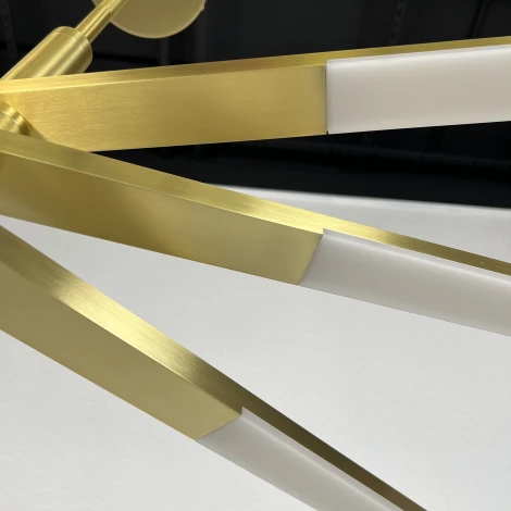 Потолочная люстра на штанге Orton На 3 D96 Gold Imperiumloft 241024-26 (241024-26) (LED, 220V)