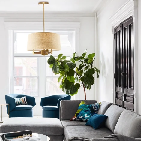 Потолочная люстра на штанге Jorgenson Beige ImperiumLoft Stavra-Triple01 (102090-26)