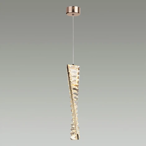 Подвесной светильник Lumion Roselle 5674/10L LEDIO золотой LED 10W 550Лм 3000К 220V (на проводе)