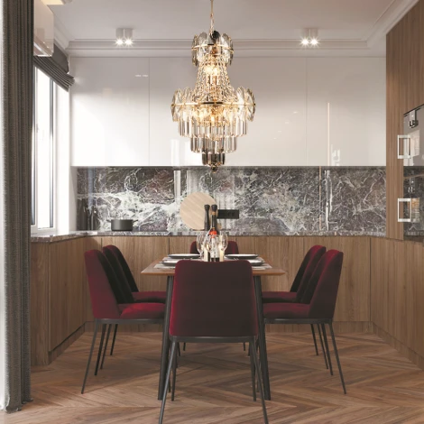 Подвесная люстра Wedo Light Мирзэ 70660.01.01.06