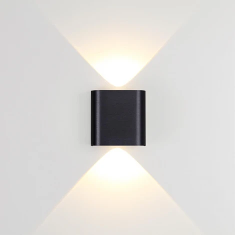 Настенный светильник светодиодный Odeon Light Magnum 7191/2WL черный браш./металл IP20 LED 2W 3000K 220V