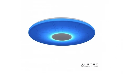 Потолочный светильник RGB круглый iLedex Cube 24W entire (220V, пульт управления, круглые)