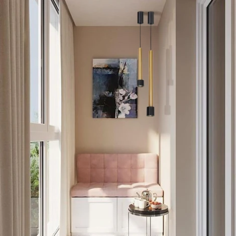 Подвесной светильник Lumien Hall Noale LH4097/1P-GD-SBK