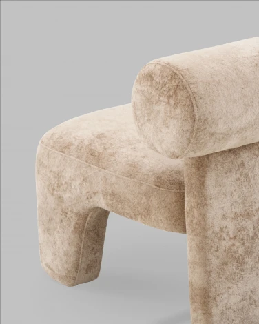 Кресло лаунж Voma мокка Stool Group арт.УТ000041679