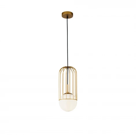 Подвесной светильник Maytoni Telford P362PL-01G (220V, на проводе, шар)