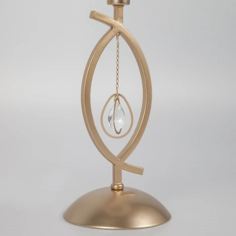 Интерьерная настольная лампа Eurosvet Salita 01066/1 перламутровое золото