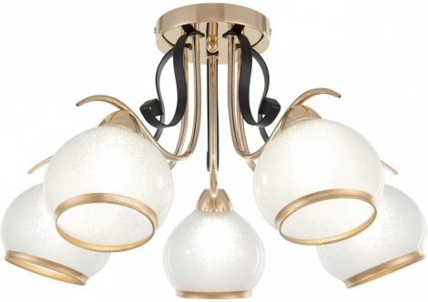 Потолочная люстра Arte Milano AMALFI 323306/5 FG+BK (220V)