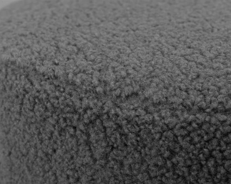 Пуф DOBRIN DANNY BLACK (темно-серое букле (16)) LM-2050_BlackBase