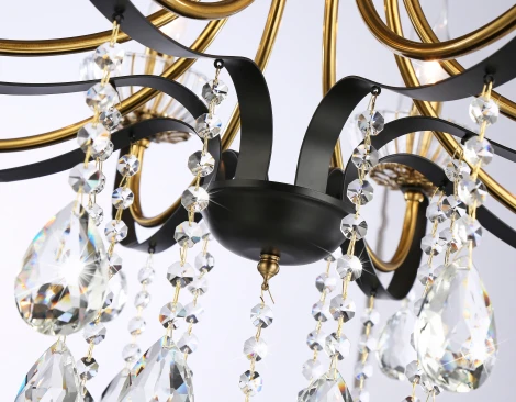 Подвесная люстра Ambrella TRADITIONAL TR4953 (220V, хрусталь, на цепи, свеча)