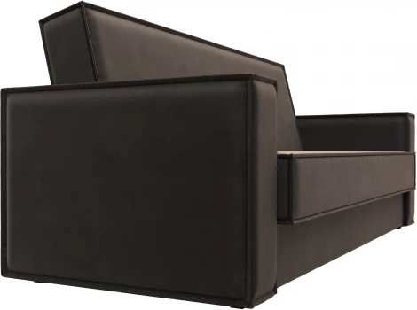 Диван-книжка Куба (Коричневый/Велюр) Лига Диванов арт.122042