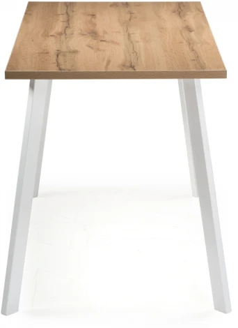 Стол Notta Тринити Лофт 140 25 мм дуб вотан / белый матовый 489657