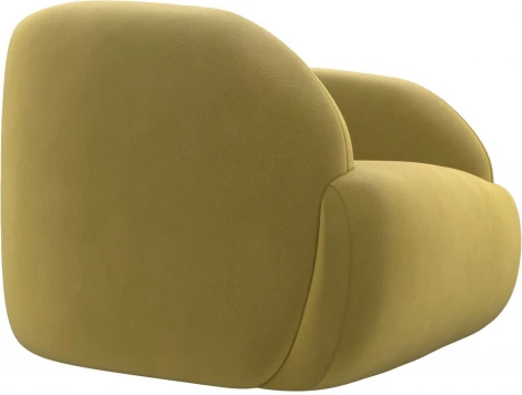 Кресло Лига-041 (Желтый/Микровельвет) Лига Диванов арт.121936