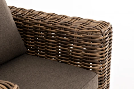 "Палермо" кресло из искусственного ротанга, цвет соломенный 4SIS арт.УТ-00006739