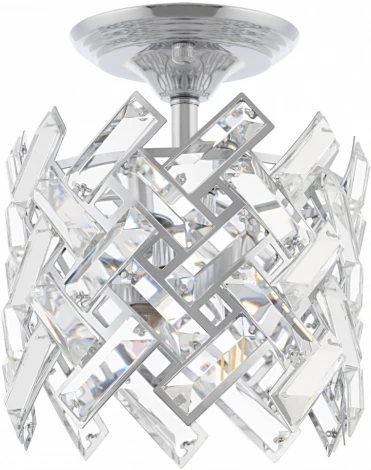 Потолочная люстра хрустальная на штанге Arte Milano Sorrento-7019 377019/1/50/200 CR (220V)