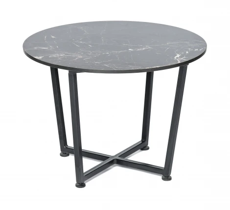 Журнальный стол из HPL круглый Ø50, цвет серый гранит 4SIS Майами 3029-D50-4sis gray