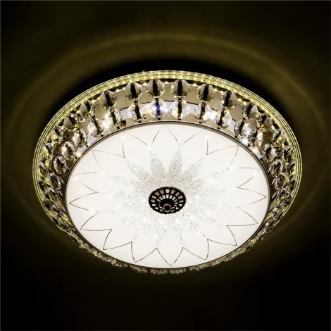 Потолочный светильник светодиодный с пультом с регулировкой цветовой температуры и яркости LED4U LED4U L1111-600 AB