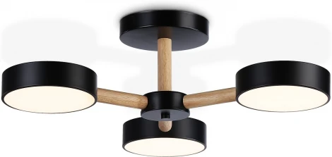 Потолочная люстра на штанге светодиодная с пультом Ambrella Comfort FL4823