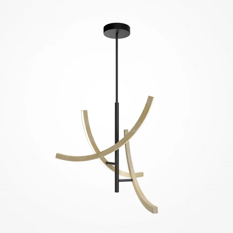 Потолочная люстра на штанге Maytoni Wabi MOD428PL-L27BK (LED, 220V)