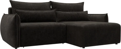 Диван угловой Лига-051 НПБ угол универсальный Лига Диванов (Велюр) арт.128720