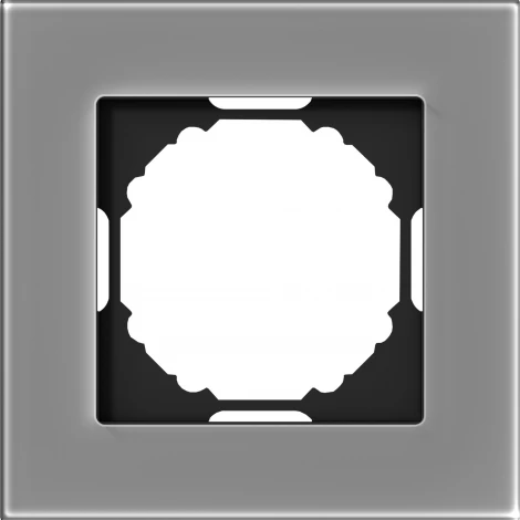 Рамка 1-я, Natural дымчатое стекло Donel A07 DEN211SG