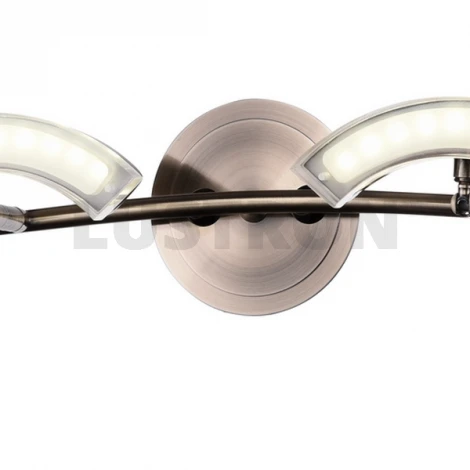 Настенно-потолочный светильник IDLamp Juliet 391/2A-LEDOldbronze