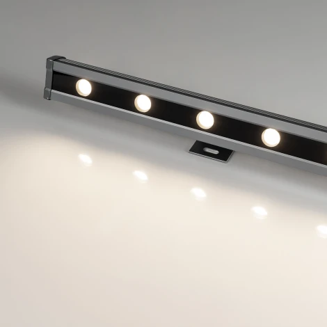 Светодиодный прожектор линейный IP65 AR-LINE-1000L-48W-24V RGB-Day4000 (Grey, 15x45 deg, DMX512) (Arlight, Закрытый) 027282