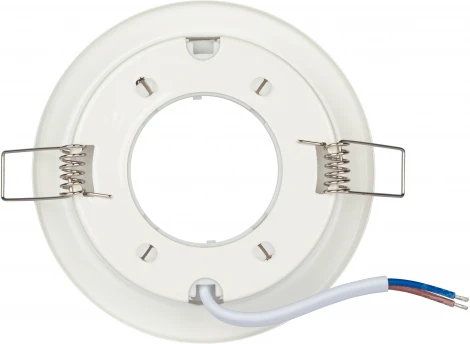 Встраиваемый точечный светильник ЭРА KL70 WH /1 (220V, круглые)