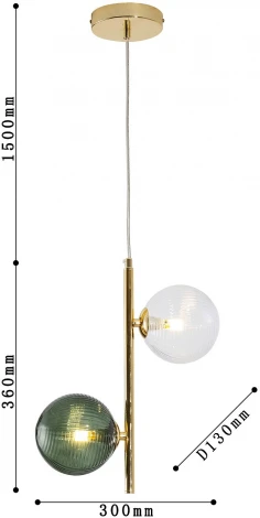 Подвесной светильник F-Promo Infilato 4035-2P (220V, на проводе, шарики)
