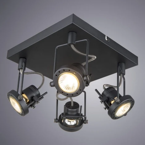 Спот Arte Lamp Costruttore A4300PL-4BK