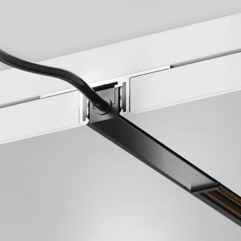 Шинопровод встраиваемый под ГКЛ 12,5мм 1м черный 48V Maytoni Technical Busbar trunkings Exility X TRX239-421.12B