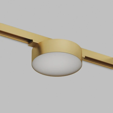 Трековый светильник магнитный светодиодный Denkirs Shine Flow Zigbee DK5962-SB 48В 8Вт 2700-6000K сатин. латунь алюминий