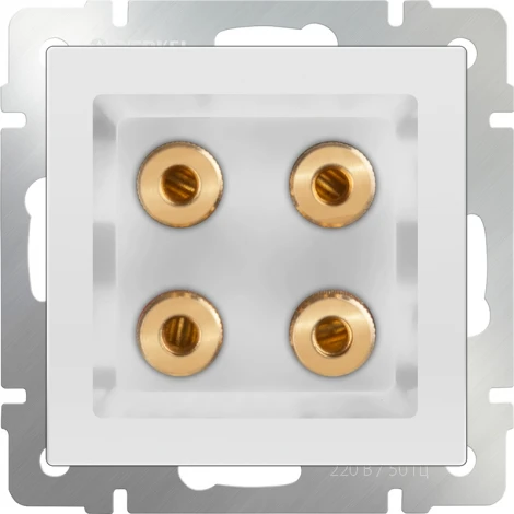 Акустическая розетка (белый) Werkel W1185001 (a051140)