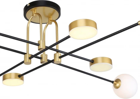 Потолочная люстра на штанге Complesso 3095-8P F-Promo