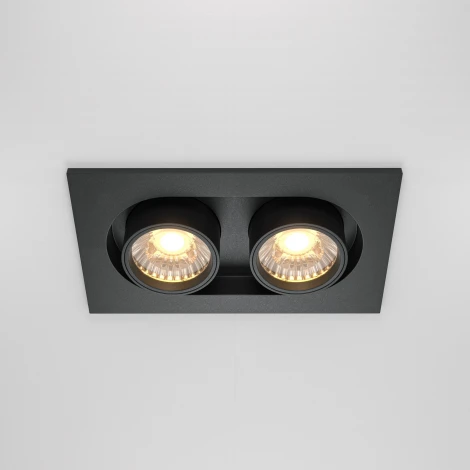 Встраиваемый светильник Hidden 3000K 2x10W 36° LED Maytoni Technical DL045-02-10W3K-B (220V)