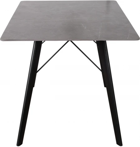 Стол обеденный обеденный JET CERAMIC прямоугольный 120*80 (Дерево бук, Венге) FF Wenge Pietra di luna 80х120