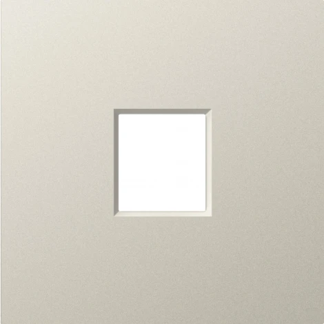 Накладка 1-я для розеток RJ45,TV,SAT, матовый кашемир Donel A07 DE85935