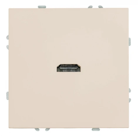 Розетка HDMI (кашемир, soft touch) Stekker Эмили 50169