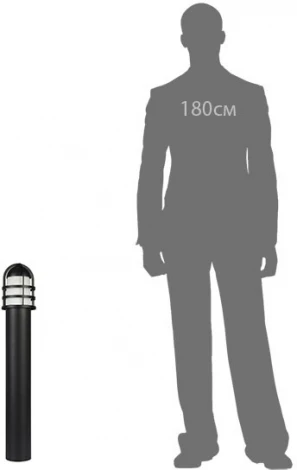 Уличный наземный светильник Runden Альвеус V10251